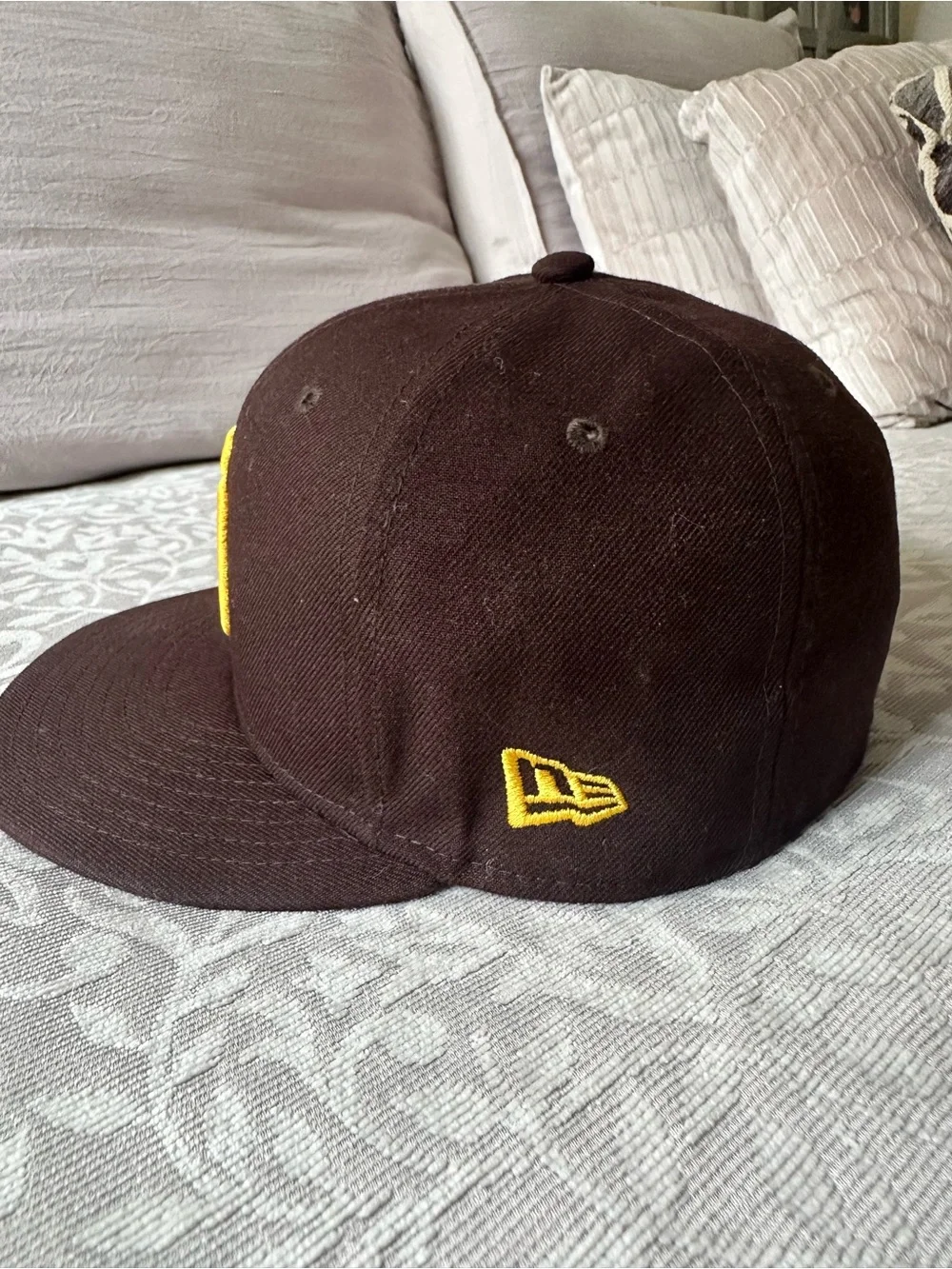 New Era Kids Brown and Gold San Diego Padres Cap